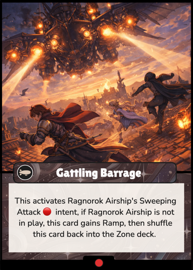 Gattling Barrage - Event